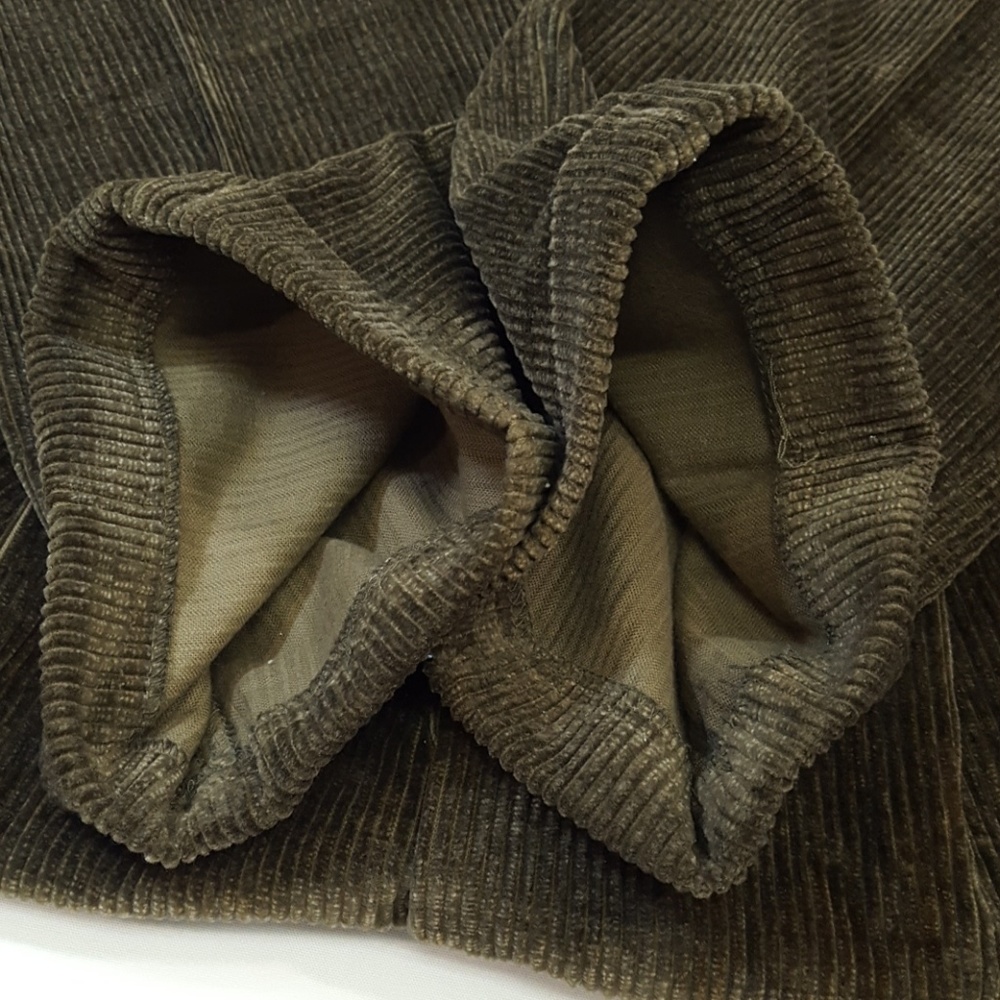 Consensus Corduroy Men's Pants 34x31 Olive Green - Picture 8 of 8